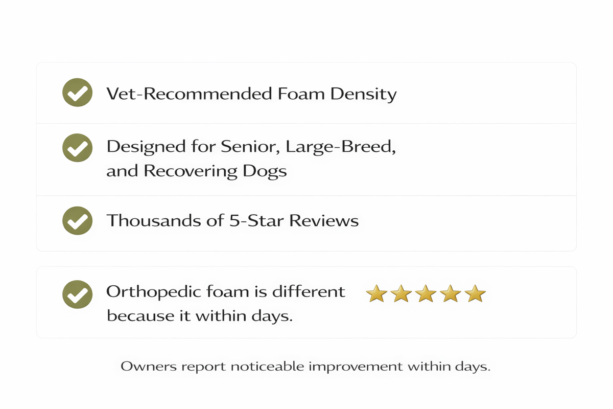 Orthopedic Plush Donut Bed for Pets