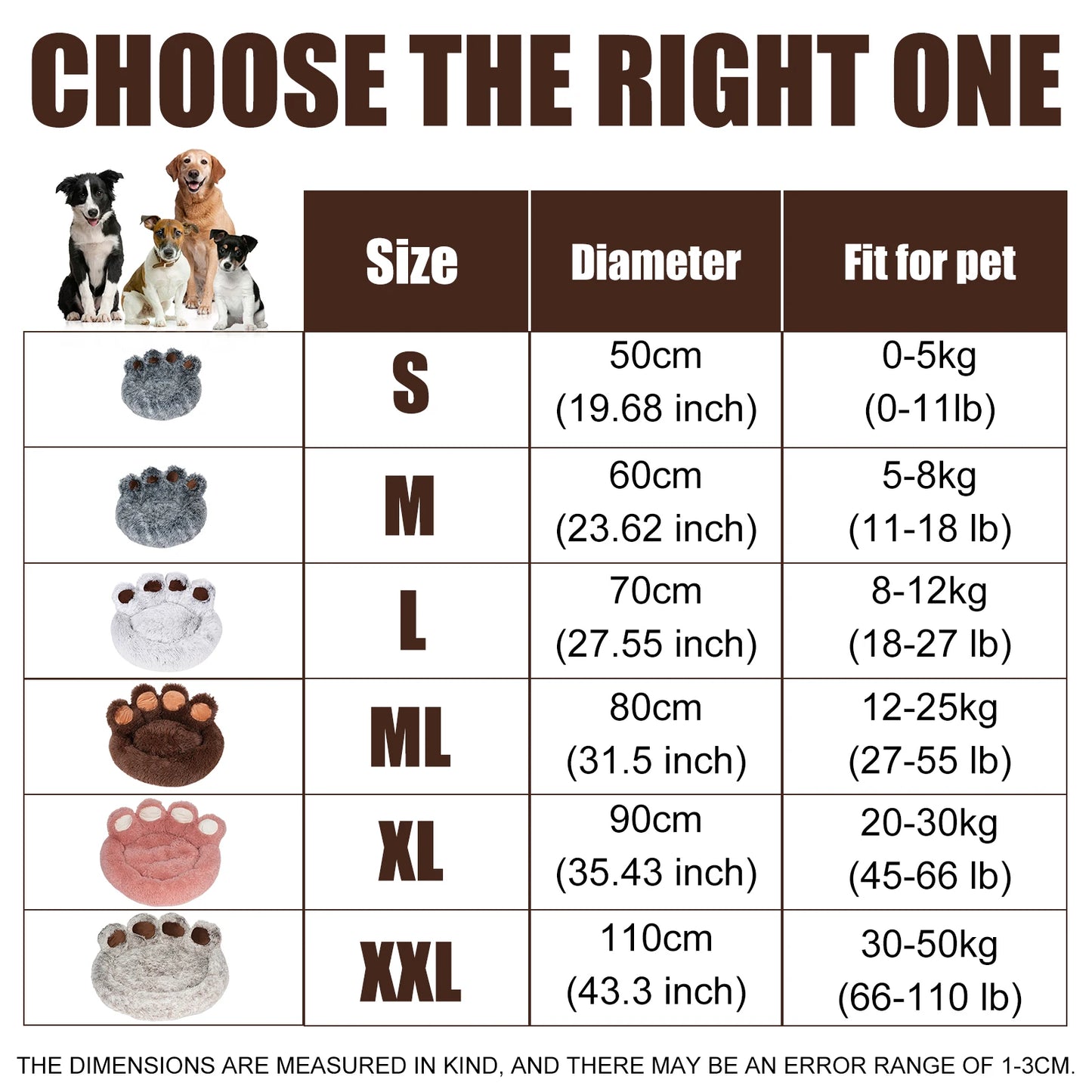 Orthopedic Plush Donut Bed for Pets