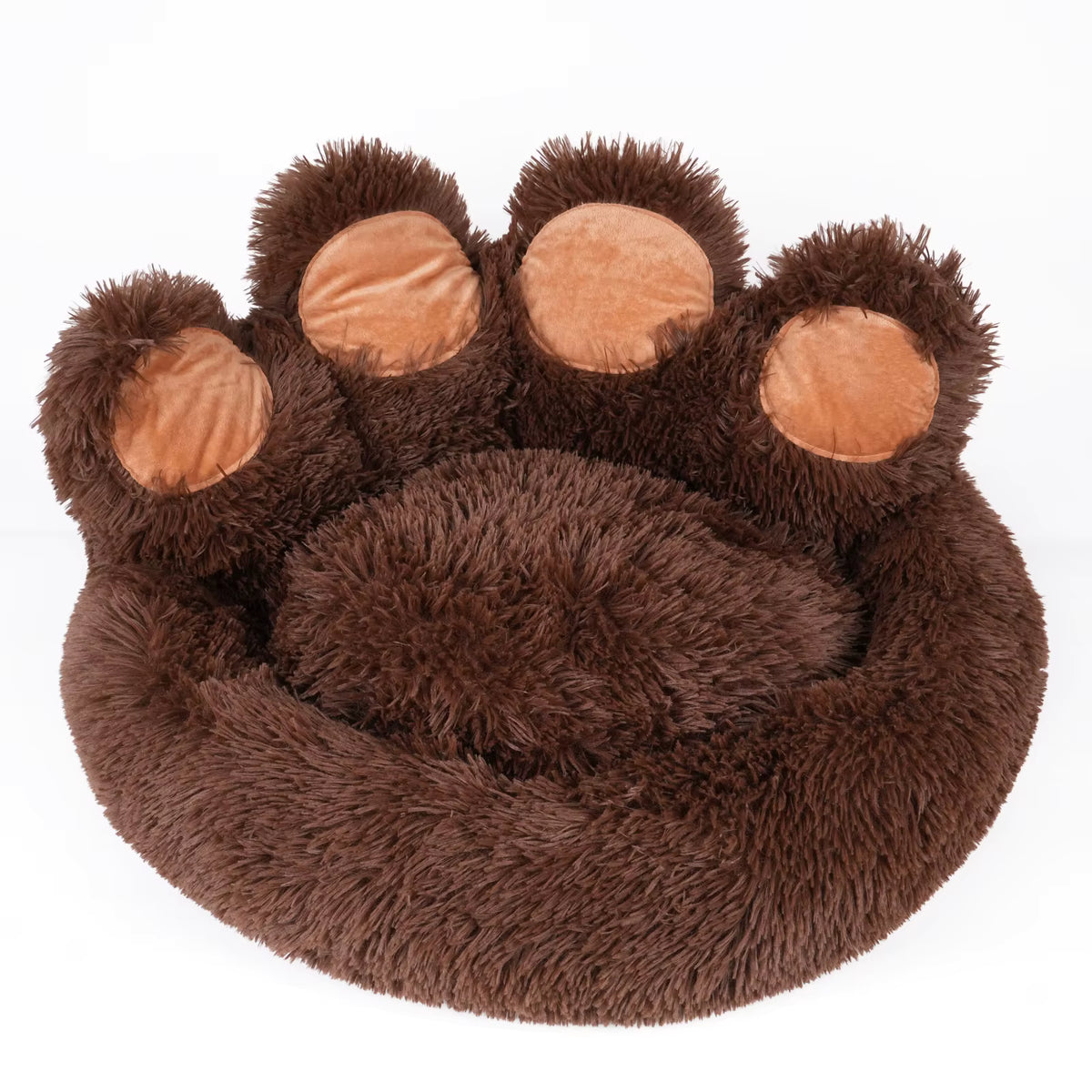 Orthopedic Plush Donut Bed for Pets