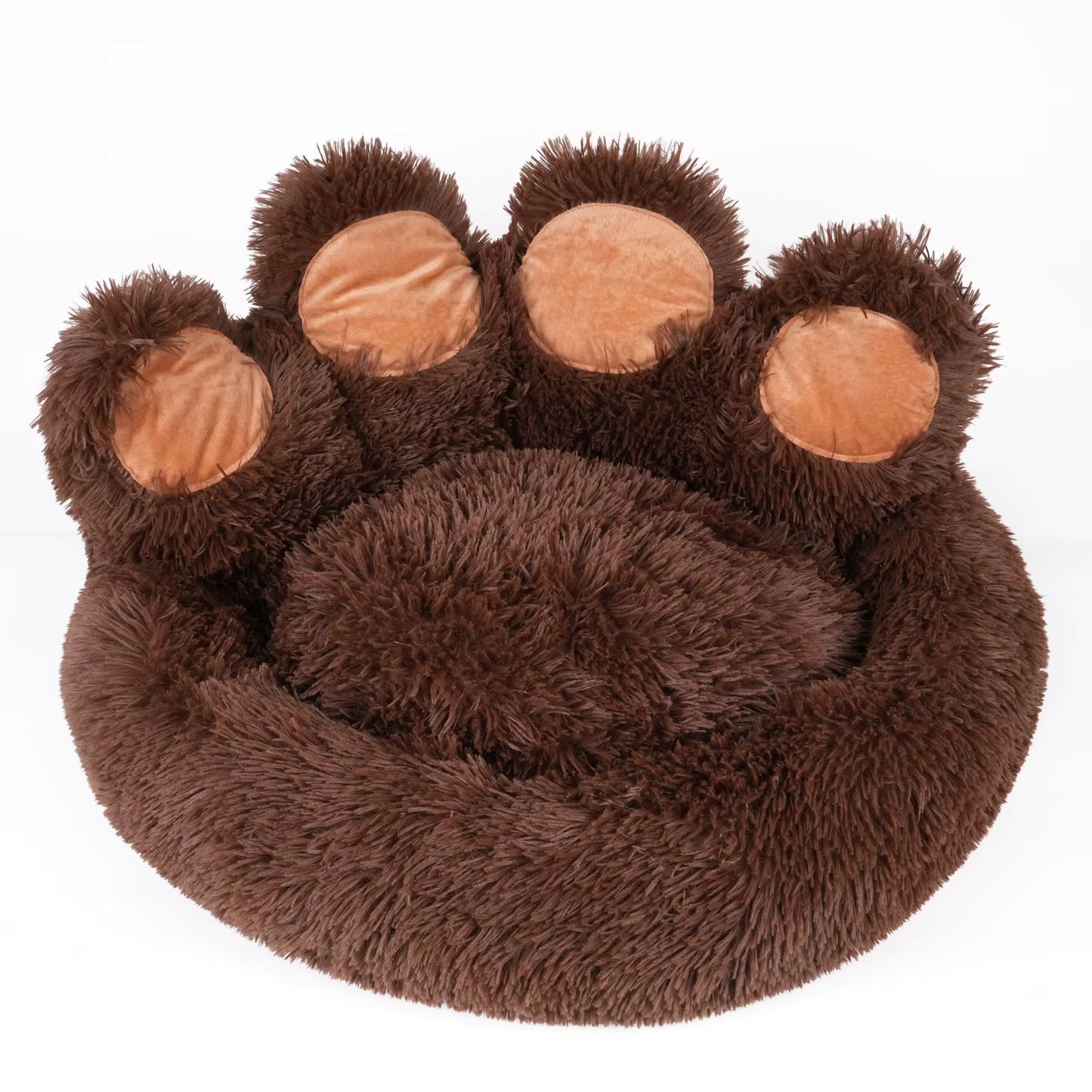 Orthopedic Plush Donut Bed for Pets