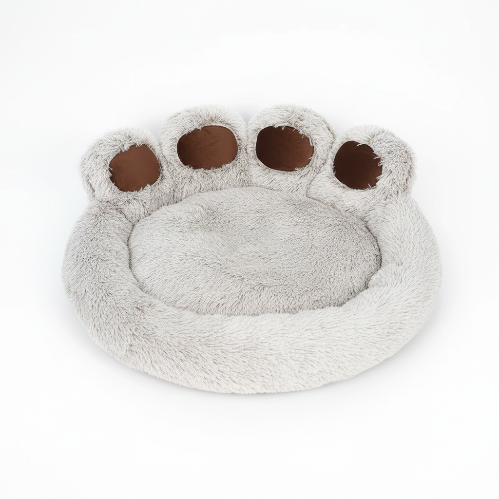 Orthopedic Plush Donut Bed for Pets